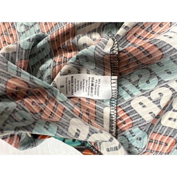 LuLaRoe Carly Dress Small Patriotic USA Stripes Americana Holiday New - Picture 5 of 5